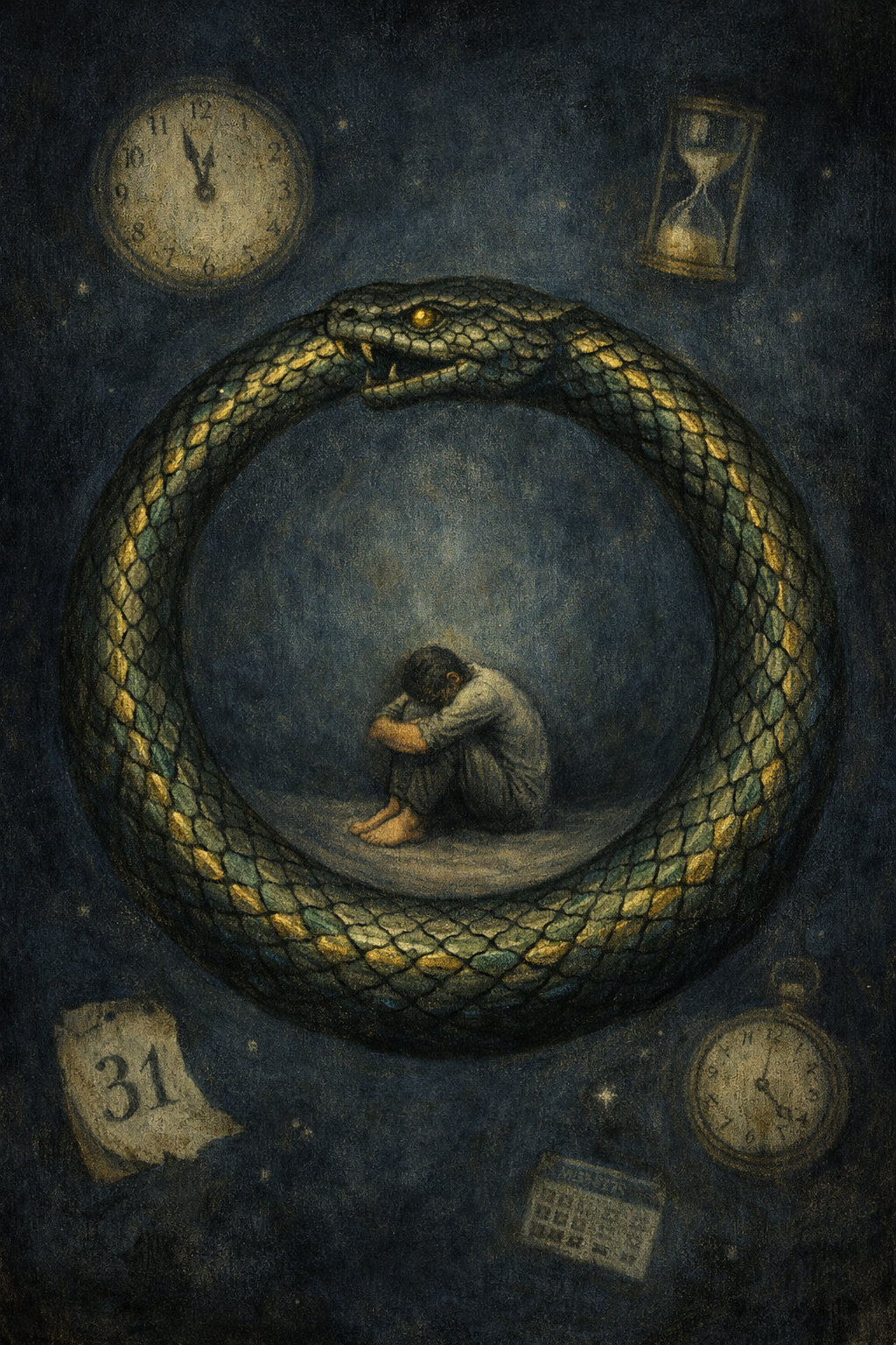 Ouroboros - serpent eating its own tail